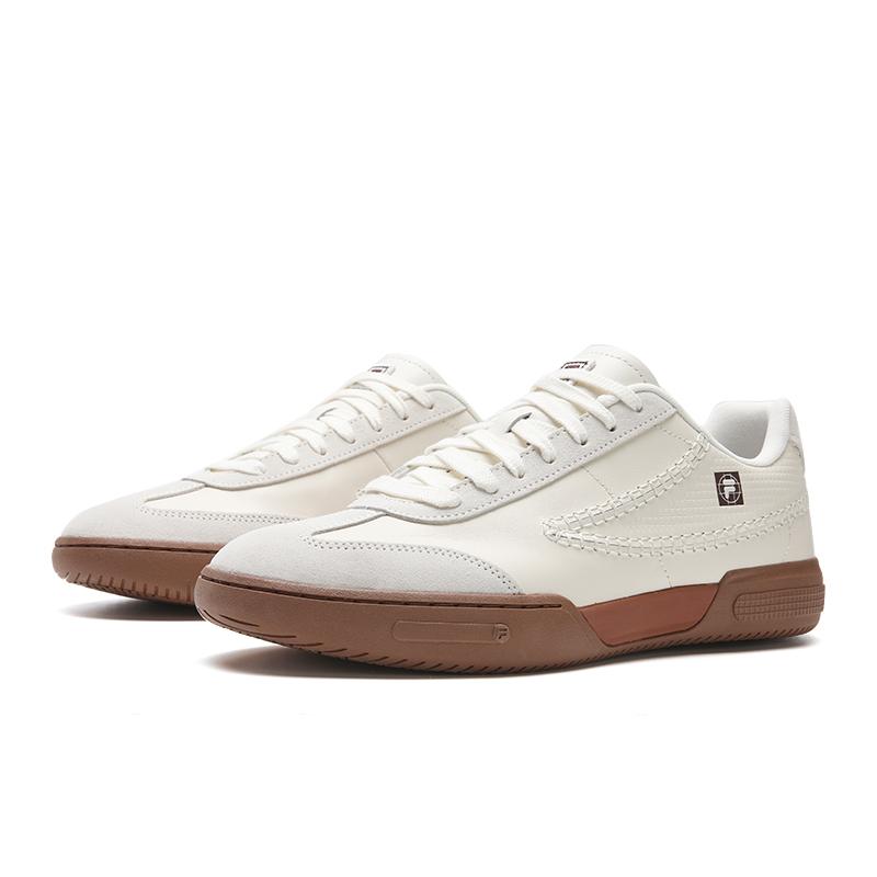 Fila Tifo Fx Moda Minimalistyczny Klasyczny Retro Koszulka Wszechstronny Wygodny Cienka Podeszwa Tekstura Niskie Buty Tenisowe Męskie Trampki Ecru A12M622307FWW