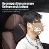 QCM3  New Hot Car Seat Neck Pillows Memory Foam Headrest Lumbar Cushion For Mercedes Benz AMG W204 W205 W203 W211 W212 W213 W201 W210