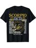 Scorpio Zodiac Sign Graphic Tee - Soft Cotton, Casual Fit for Men & Women, Perfe