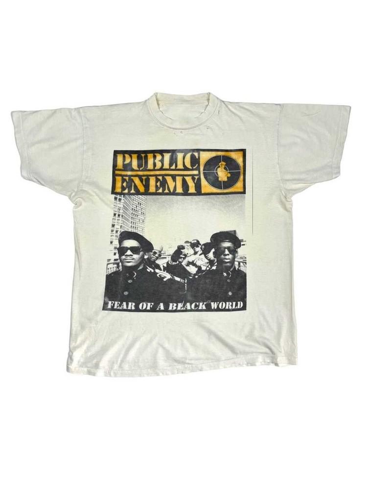 

Public Enemy Band Fear of a Black World Tshirt S to 5XL UR180 Unisex T-Shirt L