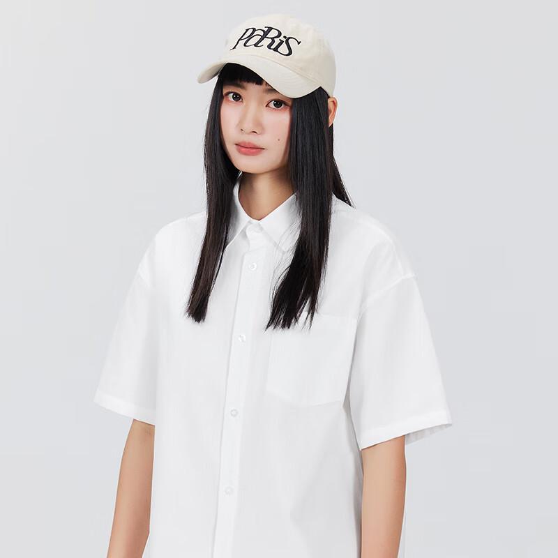 MINISO Men's Smart Casual Short Sleeve Loose Fit Shirt