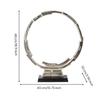 Tabletop Sculpture Modern Abstract Art Sleek for Living Room, Entryway