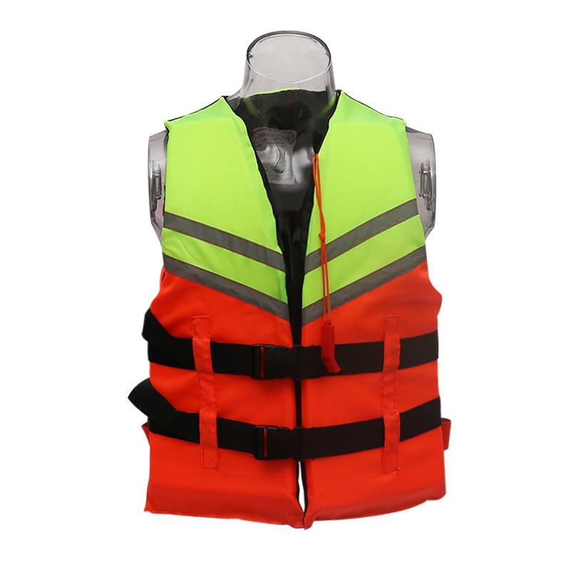 Профессиональный взрослый спасательный жилет высокой плавучести - Морской спасательный жилет One Size