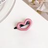 10pcs Love Morandi Hair Clip New Women's Side Broken Hair Clip Children's Seamless Duck Mouth Clip with Forehead Bangs Clip
