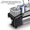 Double Cylinder High Pressure Car   Pump Electric Auto Tyre Inflator Pump Digital Display     Support Pressure Preset Function
