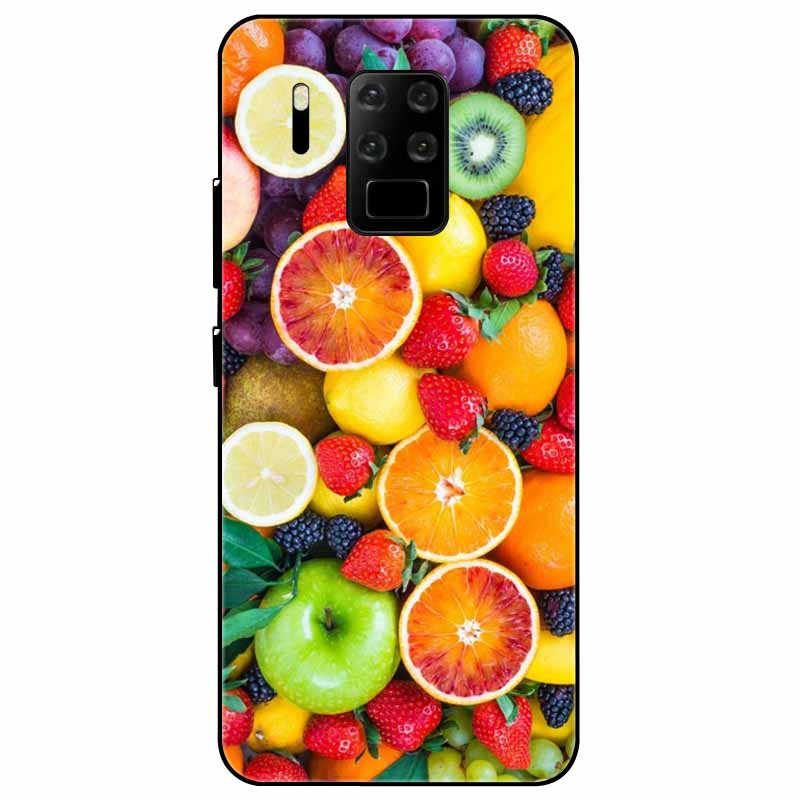 For OUKITEL C18 Pro C21 C21Pro Case Silicone Black Soft Protector Funda Capa for OUKITEL C21 Pro C18 Pro Cover TPU Cartoon Cover