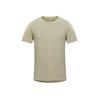 Quick Dry T Shirts Men's Cool Tea Gray Crew Neck Thin Straight Fit 15214207-