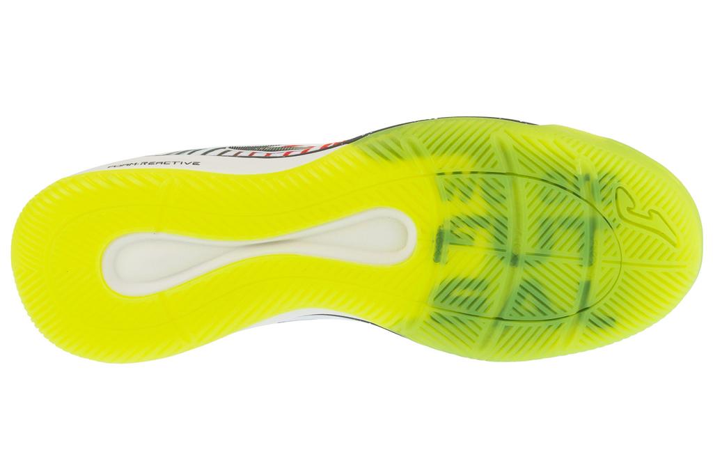 Joma Invicto 25 INVW IN, Mens white Indoor football trainers