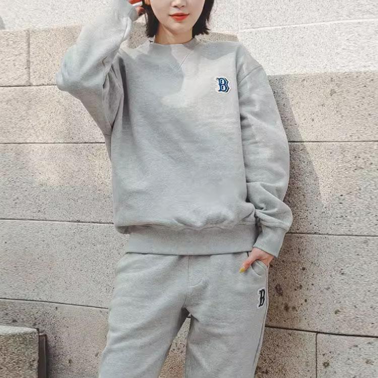 New MLB Boston Red Sox Sweatshirts Unisex Gray 3AMTB0526-43MGS