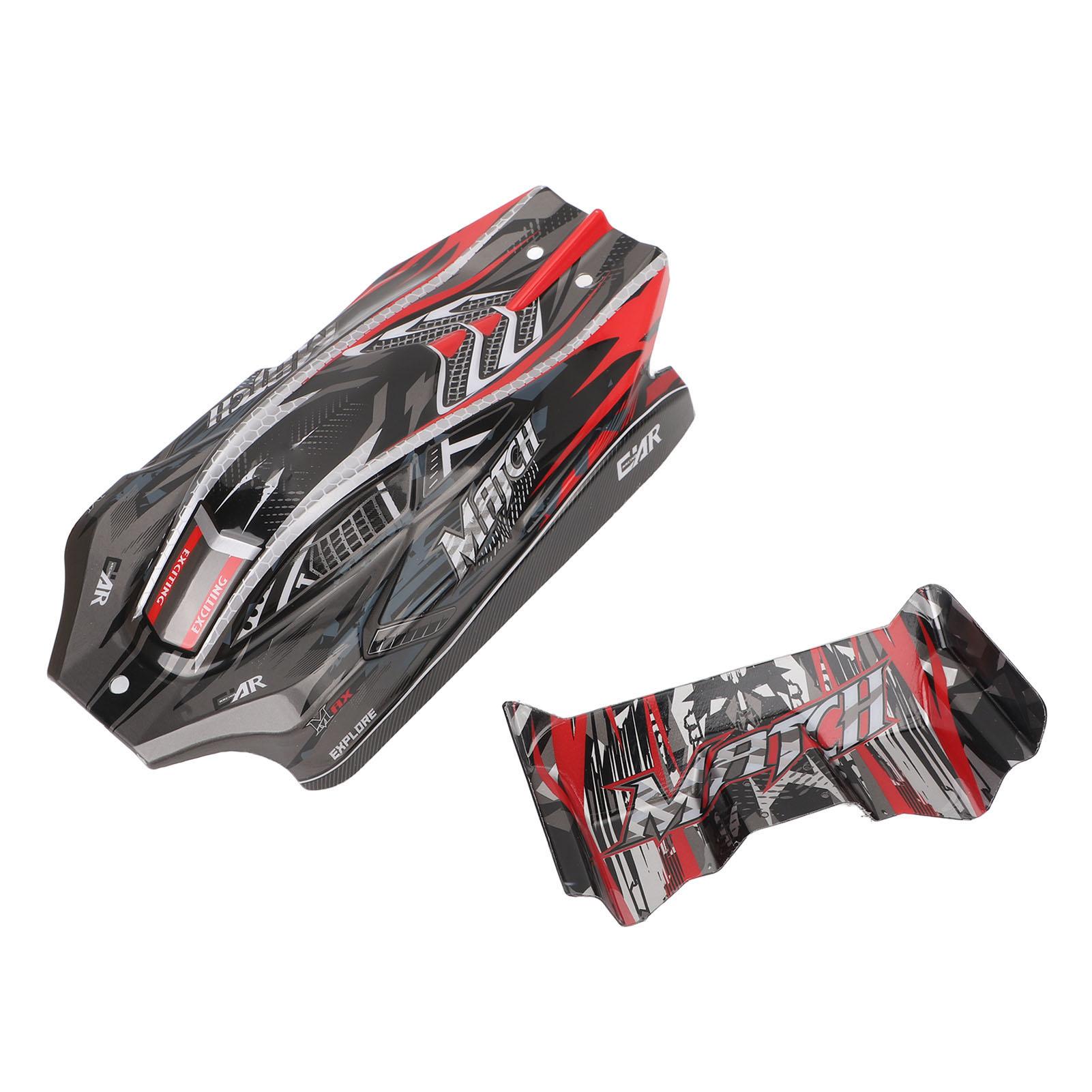 

Набір кузова та заднього крила для радіокерованої машинки Заміна кузова радіокерованої машинки для WLTOYS 124010 112