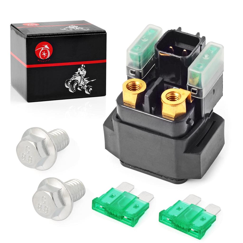 MOTO1988 Solenoid Starter Relay Compatible With Yamaha Grizzly 550 Grizzly 700 2007- Kodiak 700 2017- 3B4-81940-00