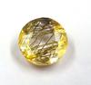 Amazing Big Offer 57.65 Carat Round Shape Yellow Quartz Lab Created Certified Brazil Gemstone SN626
