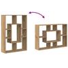 Bookshelf Artisan Oak 63 x 20 x 90 cm Particleboard