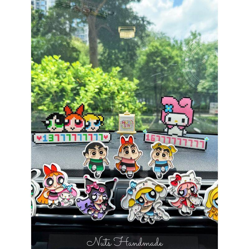 Powerpuff Girls Sanrio Car Air Vent Aromatherapy Stone Essential Oil Creative Handmade Cute Gift
