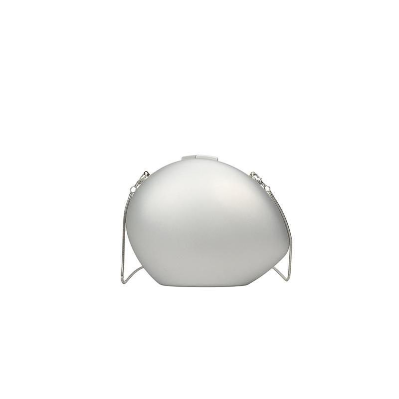 Personalized acrylic bag 2025 new European and American candy color goose egg bag women's retro shoulder chain dinner bag