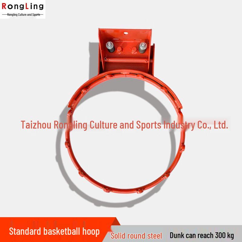 WEZHO Outdoor Wall-Mounted Basketball Hoop with Spring Rim