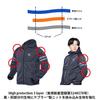 YAMAHA Motorradbekleidung RY1004 Netzjacke YAMAHA Jet Black Größe L Co., Ltd. Frühling/Sommer 90792-AF16L