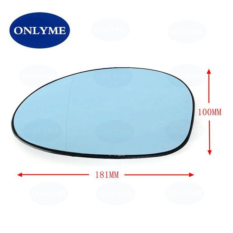 Bilspegelglas Blått Vidvinkel Uppvärmt 4 P / 2 P För Bmw Serie 1 , 3 E90 E91 E92 E93 E87 E88 E46 2004 05 06 07 08 09