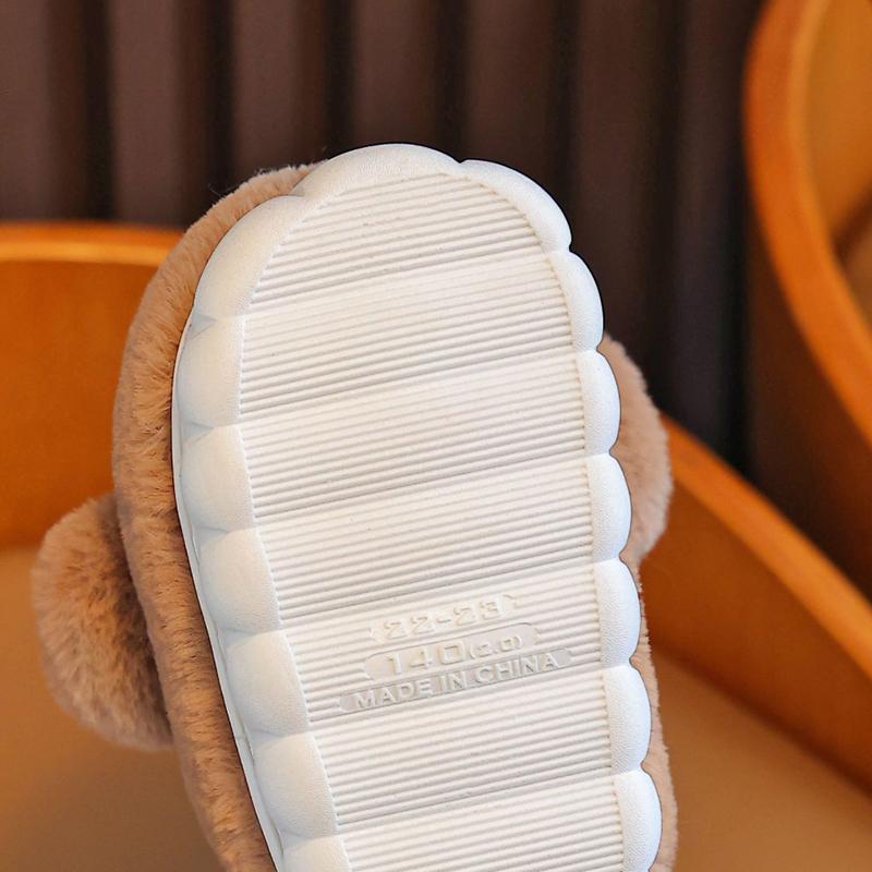 Children's Slippers Boys Cute Cartoon Girls' Slippers Infants Children Autumn Winter