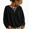 Damenmode Lässiges lockeres Langarm-Sweatshirt Pullover für den Alltag