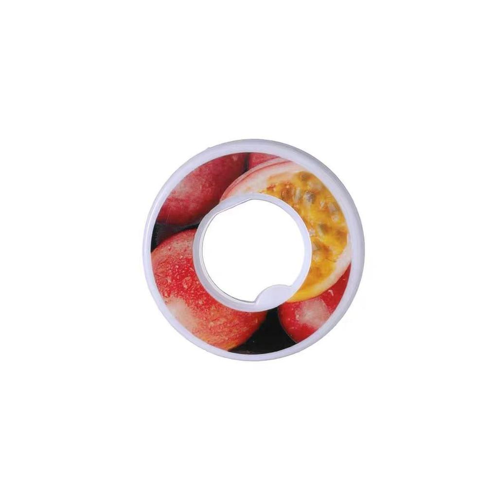 Borraccia in Tritan Profumata con Anello alla Frutta, 0 Calorie e Senza Zuccheri, 650ml - Tazza Sportiva Perfetta