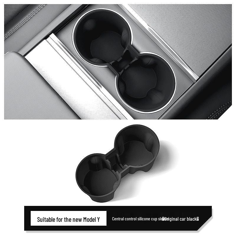 

Modified Silicone Cup Holder Limiter for Tesla Model Y/3 Center Console