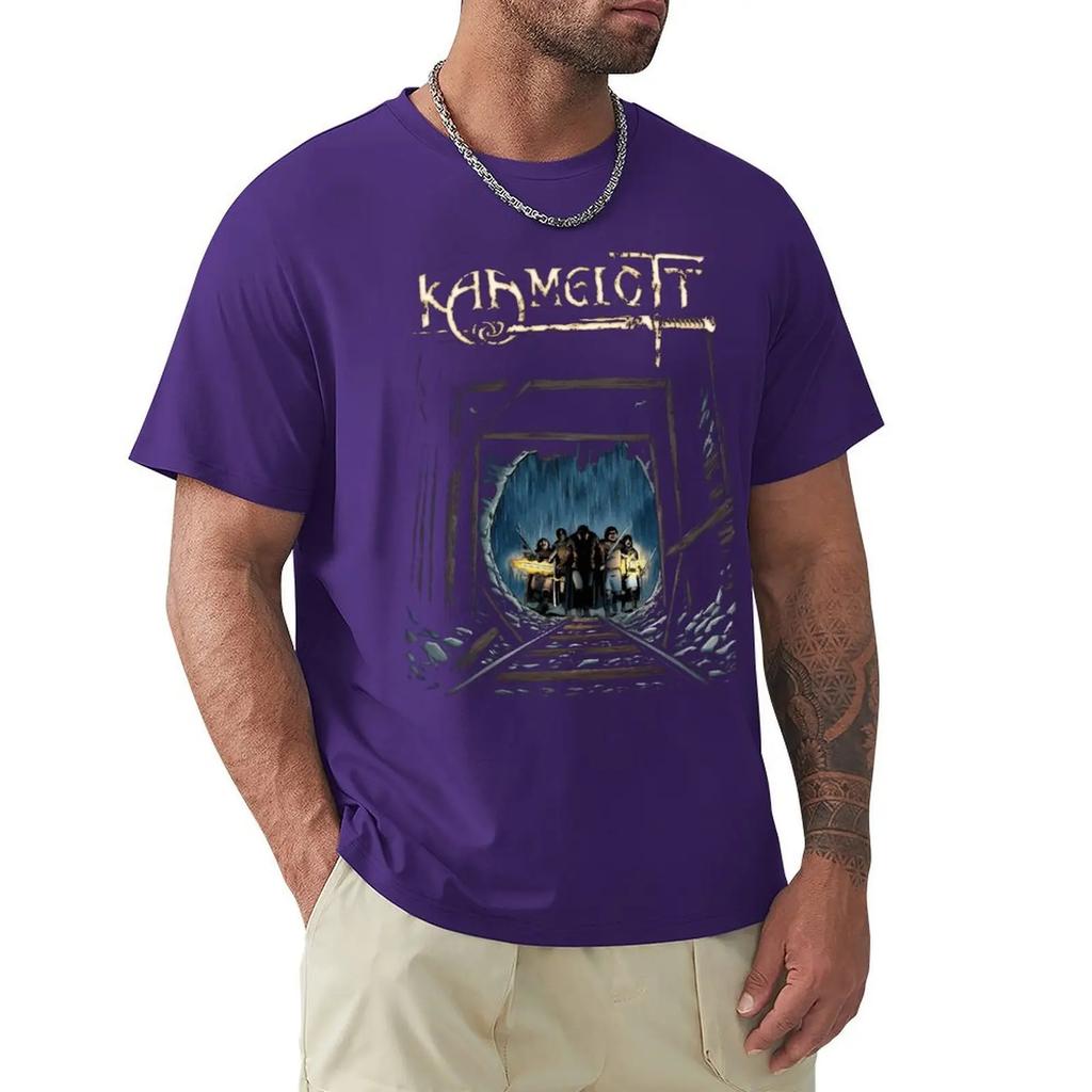 Lidu Kaamelott Vintage T-shirt Big Size Katoen Crewneck Custom Korte Mouw Mannen T-shirt