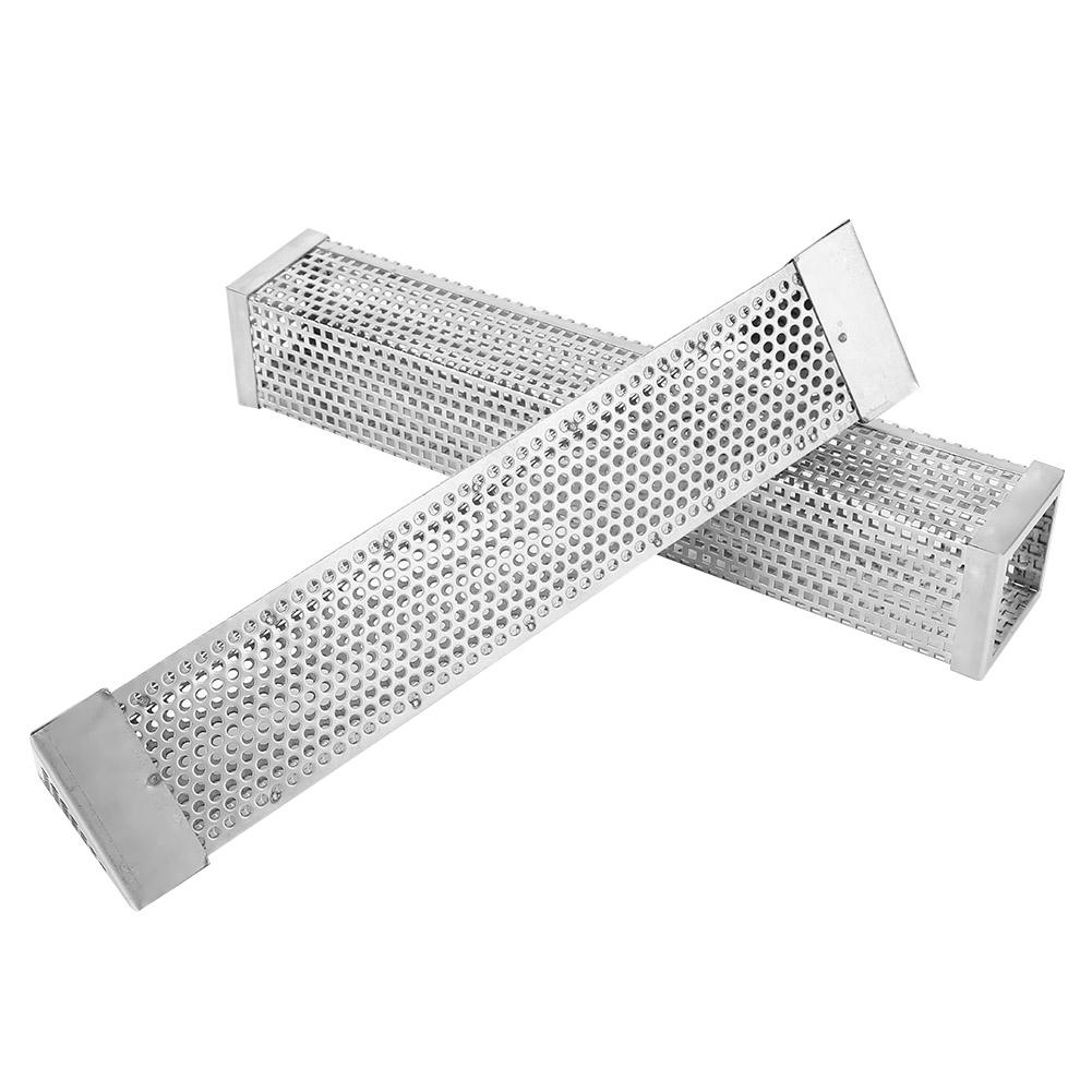 12in 304 Stainless Steel BBQ Smoker Tube Barbecue Accessory for Electric Charcoal Grill