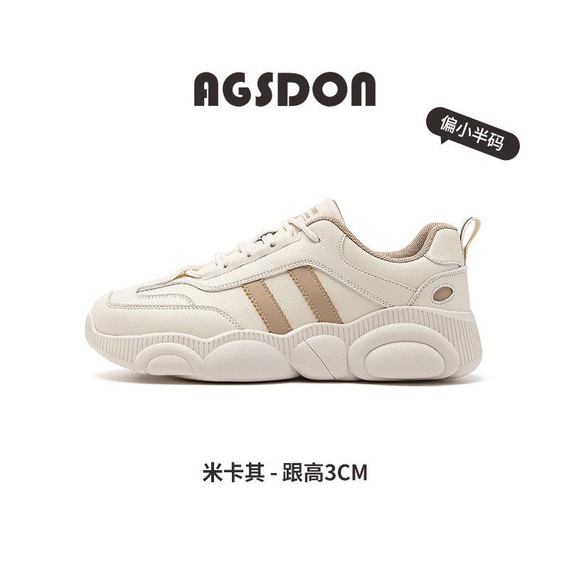 Dad shoes new autumn retro college style sports casual shoes lightweight running shoes 35