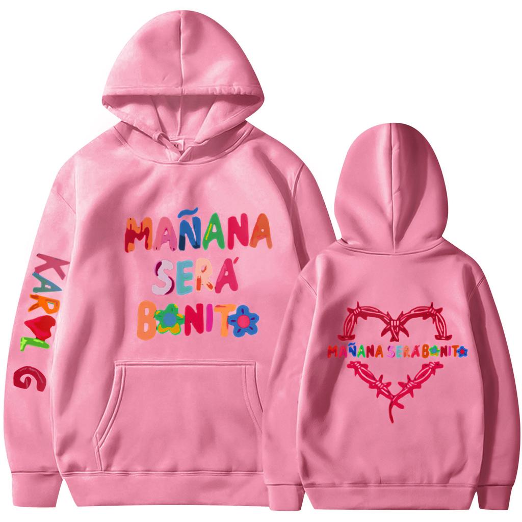 Women's Plush Long Sleeved Loose Fitting Pullover With Letter Print And Rope Hoodie