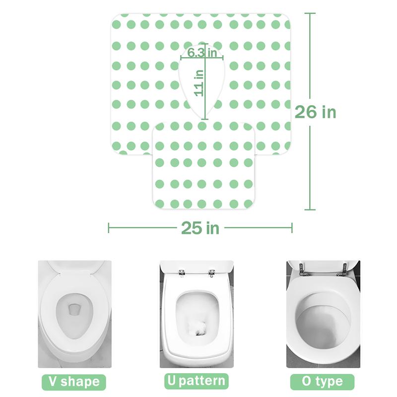 10Pcs Potty Seat Cover Potty Protectors Disposable Toilet Seat Cover For Camping