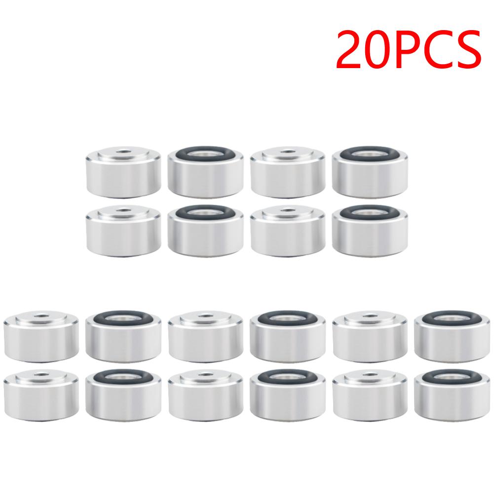 HIFI Speaker Spikes Stand Feet Pad Anti-Slip Speaker Isolation Stand Feet Pad Stand Foot Nail for Speakers CD Amplifier