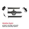 2pcs Front Center AC Vent Grill Outlet Tab Clip Kit For BMW X5 G05 X6 G06 X7 G07