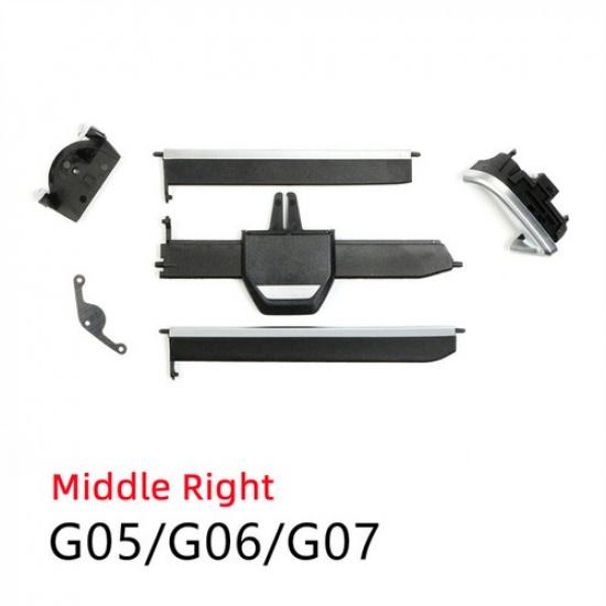 2pcs Front Center AC Vent Grill Outlet Tab Clip Kit For BMW X5 G05 X6 G06 X7 G07