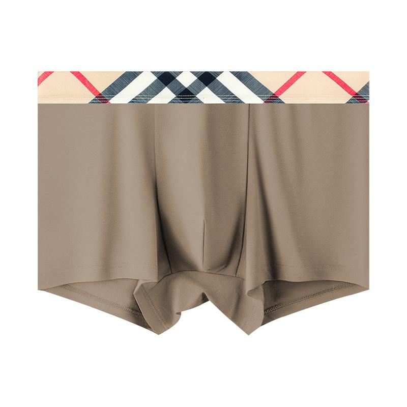 Men's Underwear Large Size Breathable Four Cornered Pants Antibacterial Crotch Youth Sports Loose Flat Leg Pants