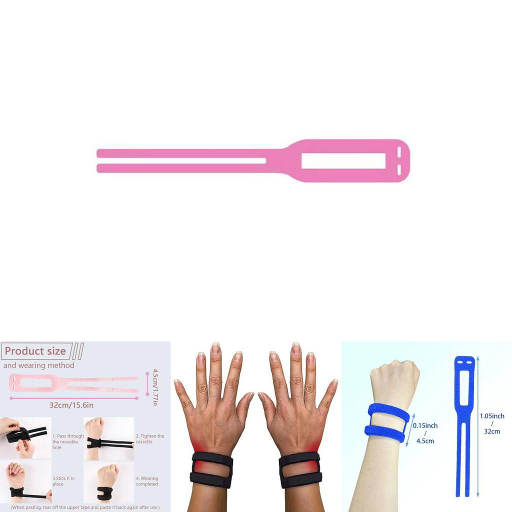 Exercise Wrist Support With Adjustable Nylon Strap For Workout And Yoga Sessions