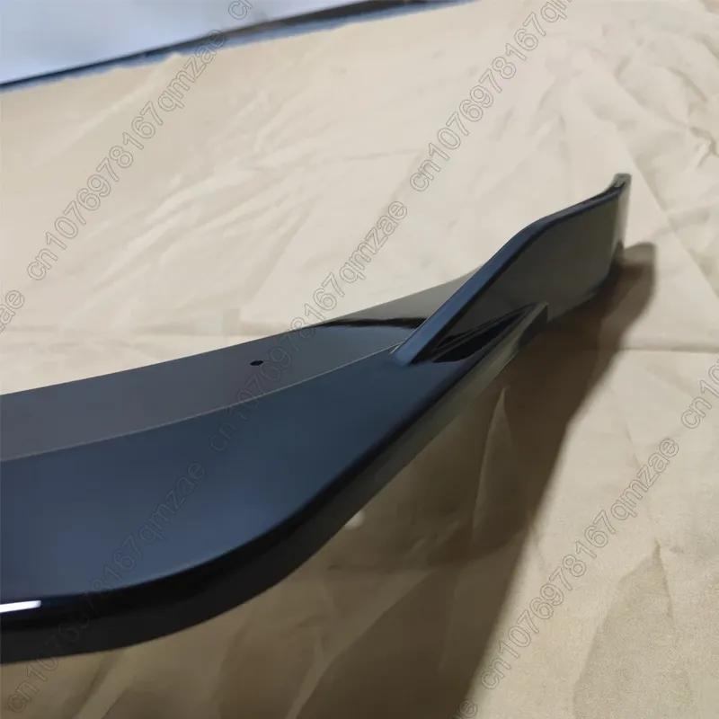 Auto Car Front Bumper Splitter Lip Spoiler Diffuser Guard Body Kit Cover Tuning ABS Gloss Black For Kia Stinger GT 2018-2023