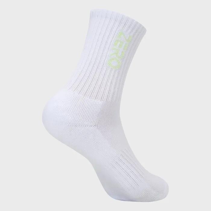 ZERO Crew Socks (2P) (0097052) CZFAF1SC902YG-WHITE