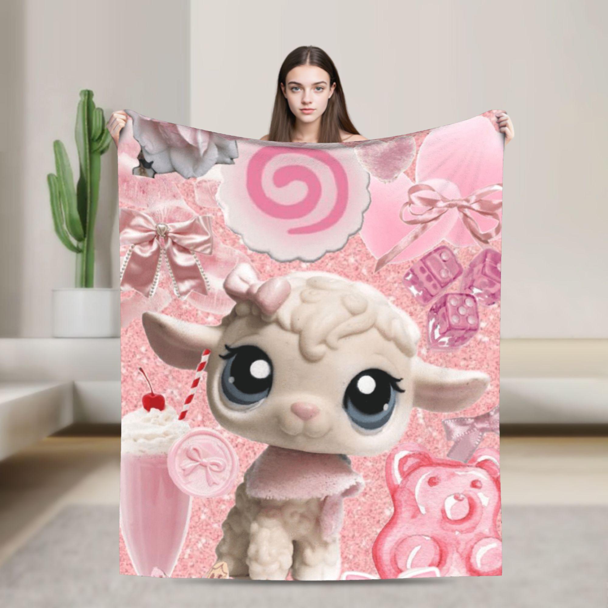 

Littlest Pet Shop Blanket Quality Super Soft Throw Blanket Spring Girls Boys Couch Chair Sofa Bed Fashion Bedspread 100x150cm