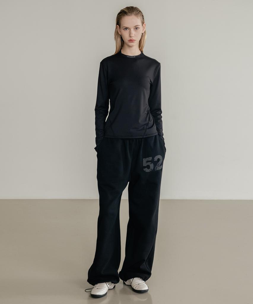 SSIN AND LEE (W) Active Long Sleeve Jersey Top Black