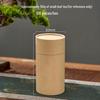 Retro Cowhide Paper Tea Can: Green & White Tea Storage Box