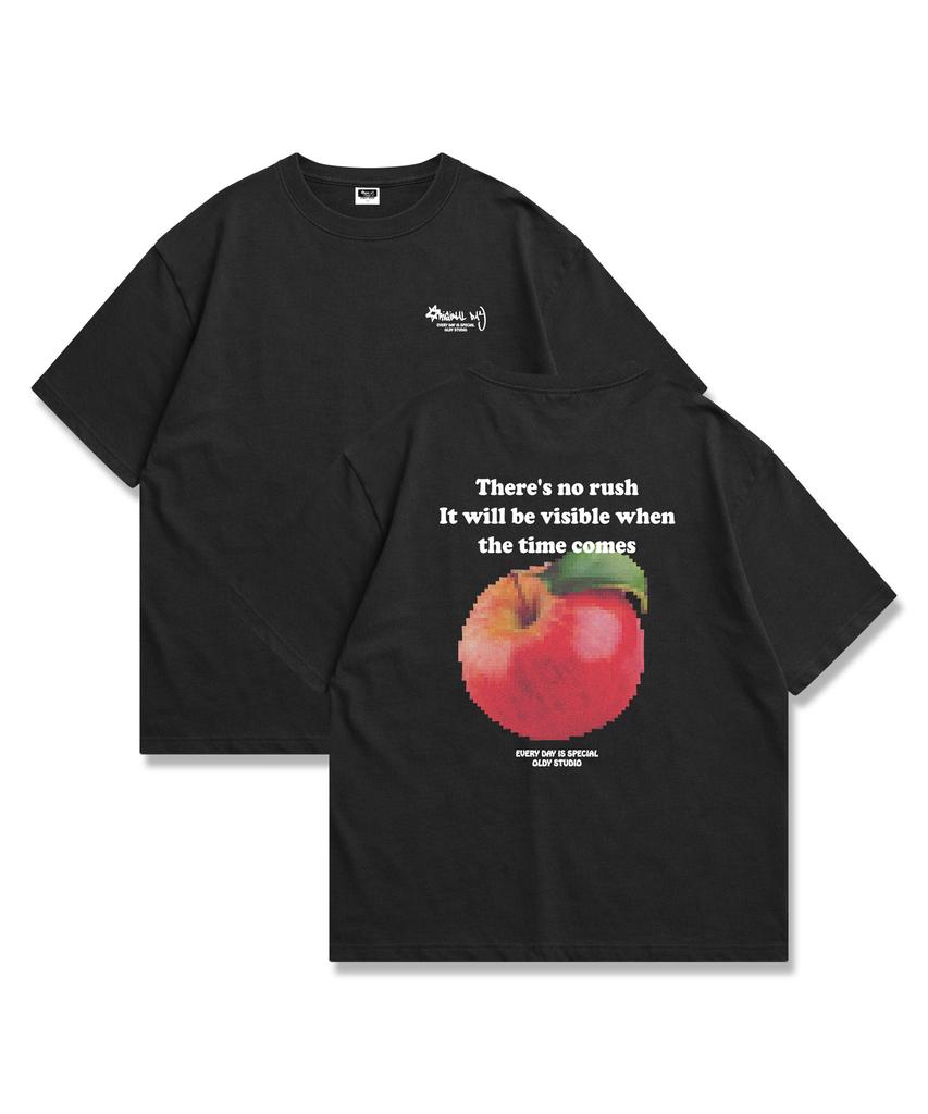 ORIGINALDAY Apple Mosaic Oversized Short Sleeve T-Shirt 4 Colors