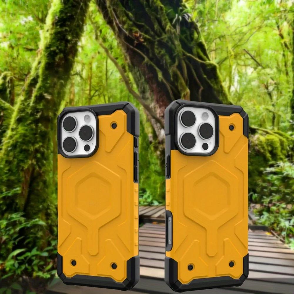 Limited Edition Pathfinder Heavy Duty Rugged Otter Armor Box Case for IPhone 16 Pro Max Shockproof Protective Cover with Magnetic Wireless Charging