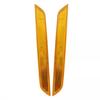 For BMW X6 E71 E72 07-2014 Amber Front Bumper Fender Side Marker Reflector Light
