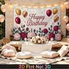 Party Backdrop Floral Balloon Photo Booth Background Front Door Decor