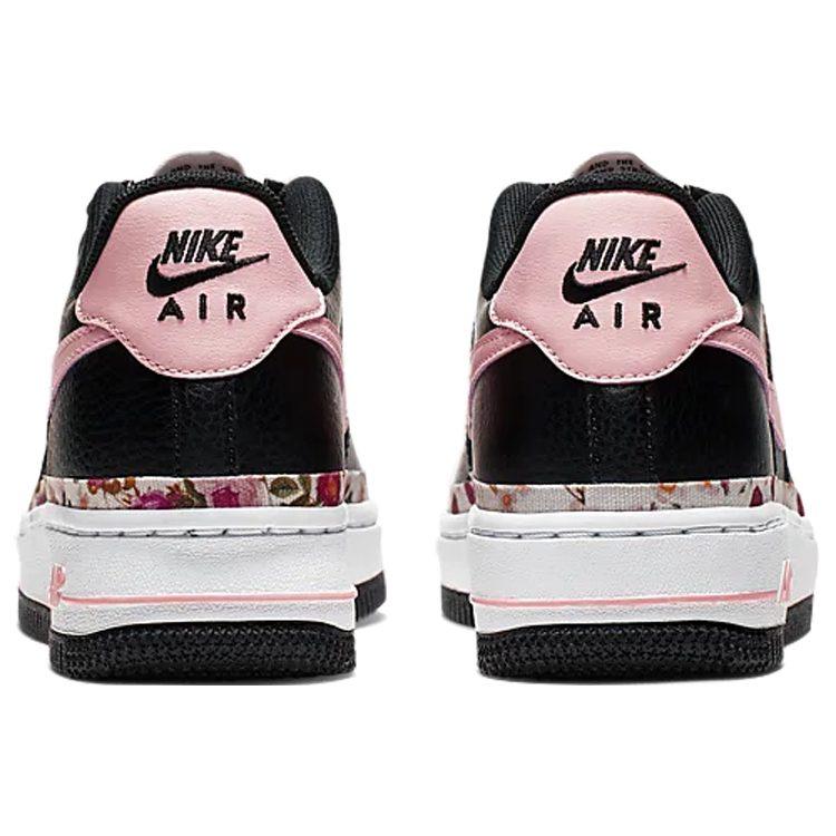 Nike Air Force 1 Low Vintage Floral Black Pink GS BQ2501-001