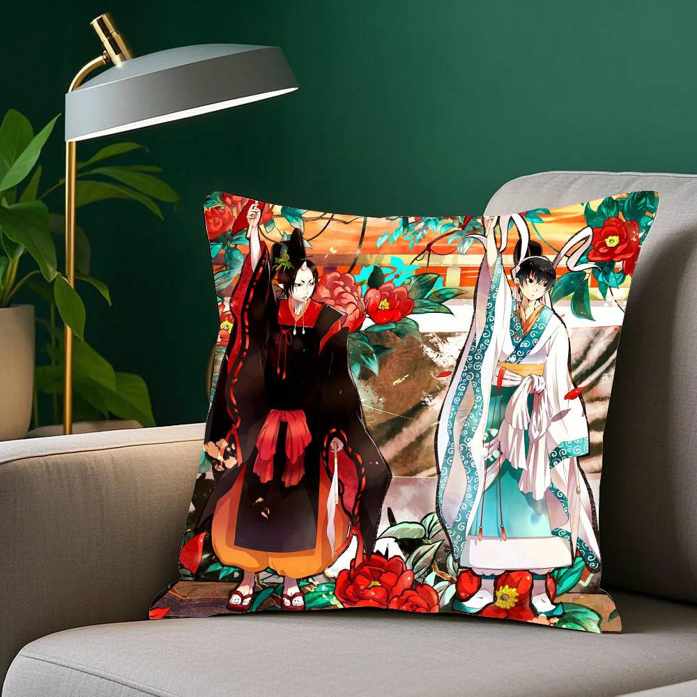 Hozuki's C-Coolheadedness Anime Pillow Case Home Decor Throw For Sofa Bed Car Room Decor Gift Idea