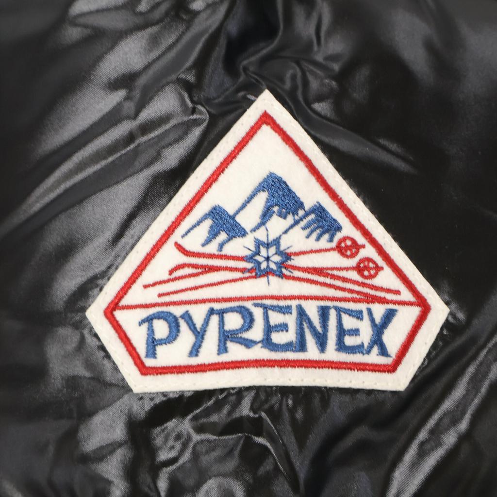 Pyrenex Black Nylon VINTAGE MYTHIC Down Jacket Jacket S blackUsed