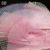 1M Iridescent Organ Pleated Fabric Shiny Magic Coloured Voile Fabric For DIY Costume Wedding Photography Background Decor