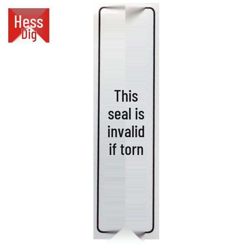 Hesdiger HGJ-65 Void Anti-Counterfeit Security Seal Labels 70x20mm (200 pcs)